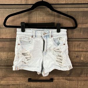 American Eagle stretch shorts size 00